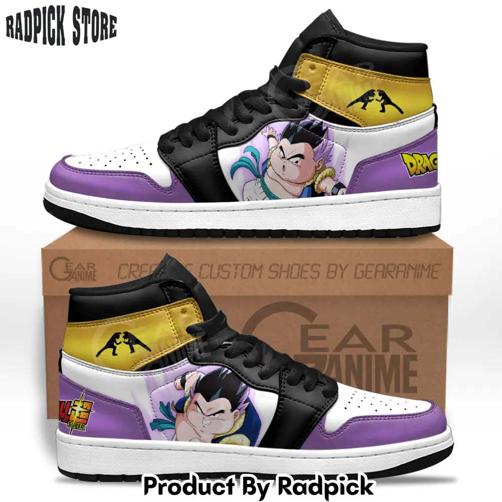 Gotenks air jordan high top sneakers anime super mv23  rp0243200